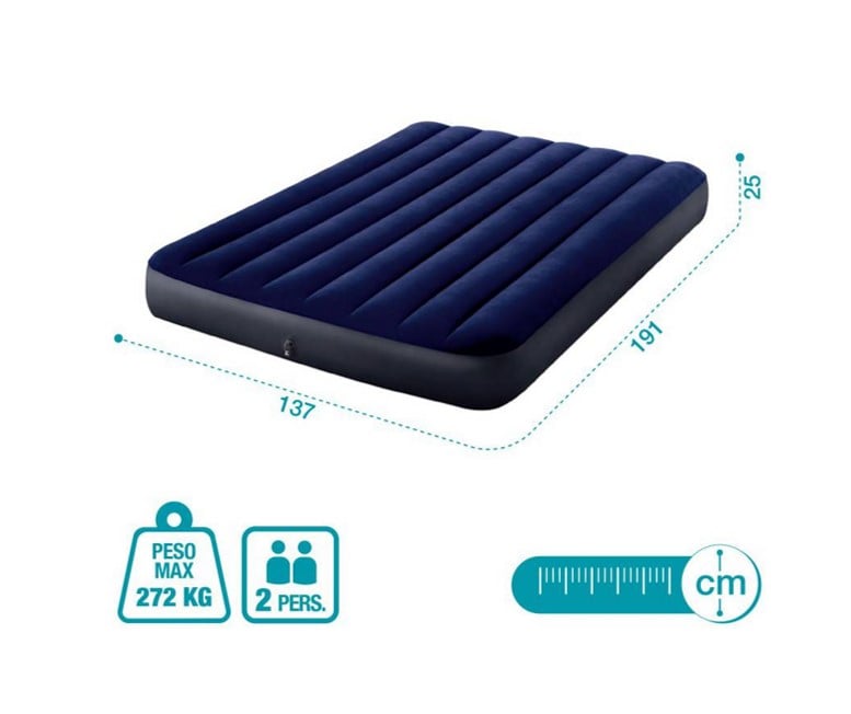 COLCHON INFLABLE 137CM X 1,91 X 25 CM - 2