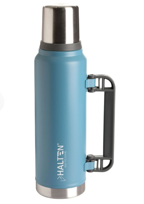 TERMO ACERO 1300L OUTDOOR - HALTEN AZUL - 1