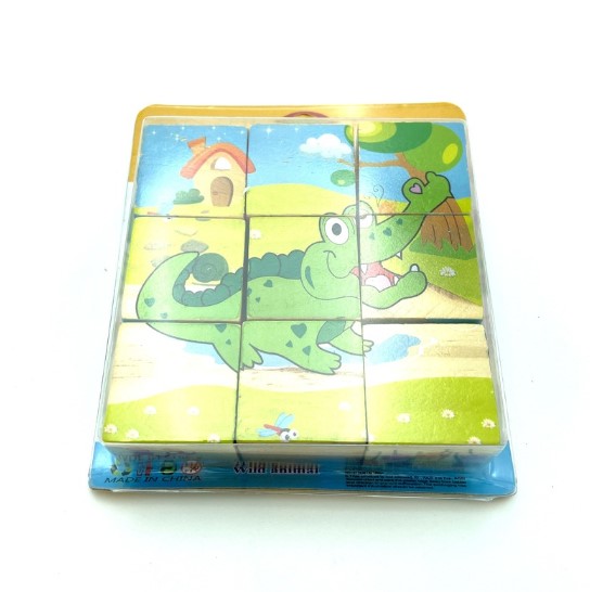 PUZZLE CUBO JUGUETE MADERA - 3