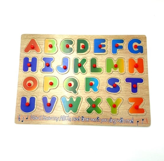 TABLA LETRAS JUGUETE DIDÁCTICO - 1