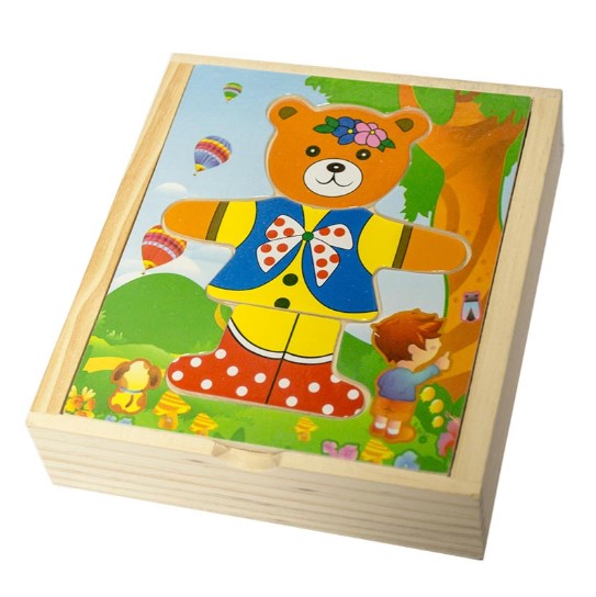 OSO SIMPLE JUGUETE MADERA - 1