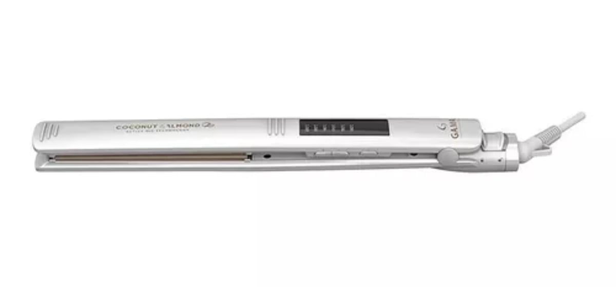 PLANCHA ALISADORA ELEGANCE LED COCONUT GAMA - 2