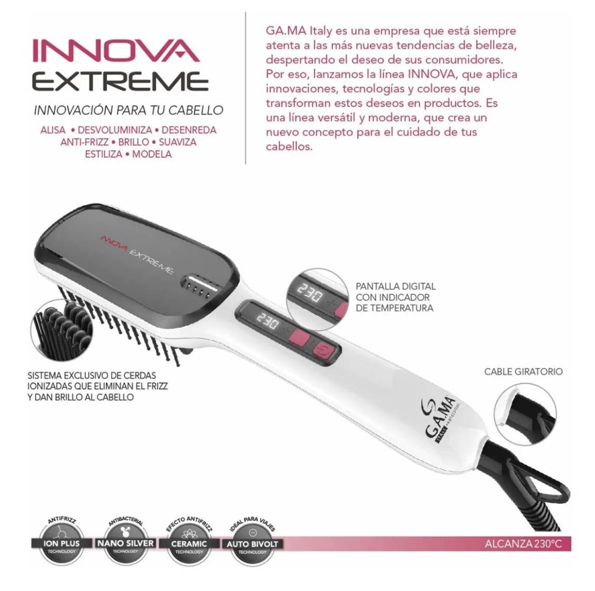 CEPILLO AIZADOR INNOVA DIGITAL EXTREME GAMA - 3