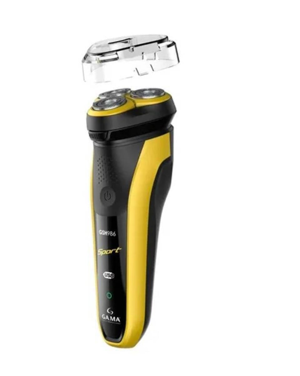 AFEITADORA GSH 986 SPORT USB AMARILLO GAMA - 1