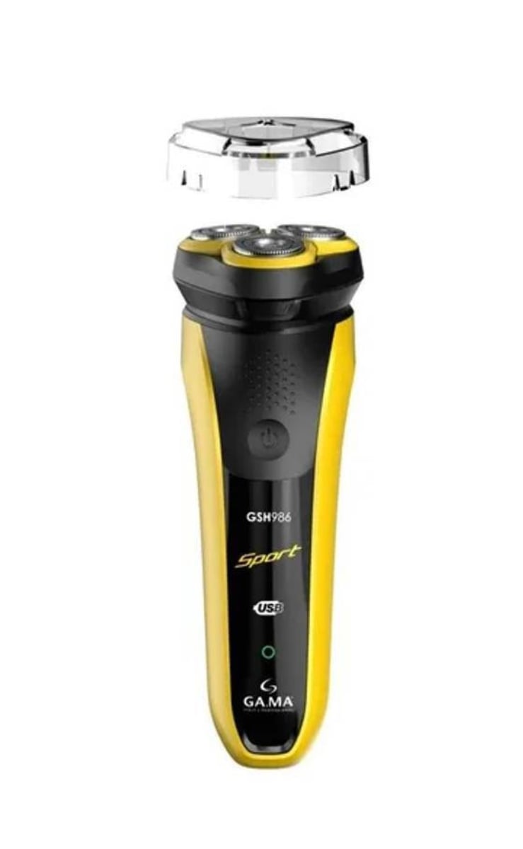 AFEITADORA GSH 986 SPORT USB AMARILLO GAMA - 2
