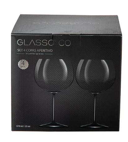 SET 4 COPAS APERITIVO GLASSO - 4