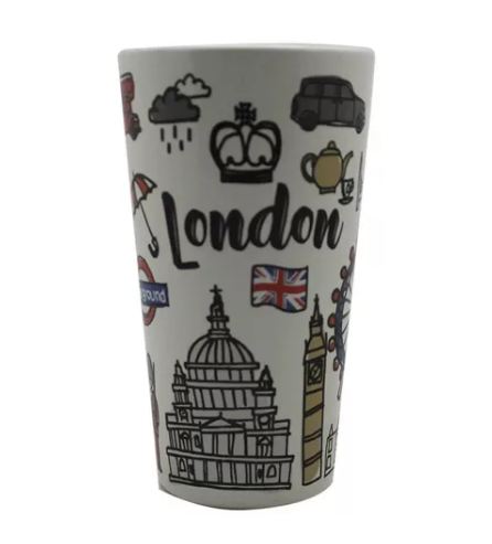 TAZÓN LATTE CITY COLLECTION GLASSO - LONDRES - 1