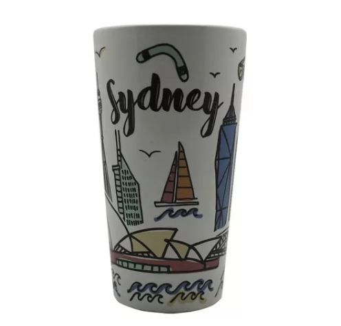 TAZÓN LATTE CITY COLLECTION GLASSO - SYDNEY - 1