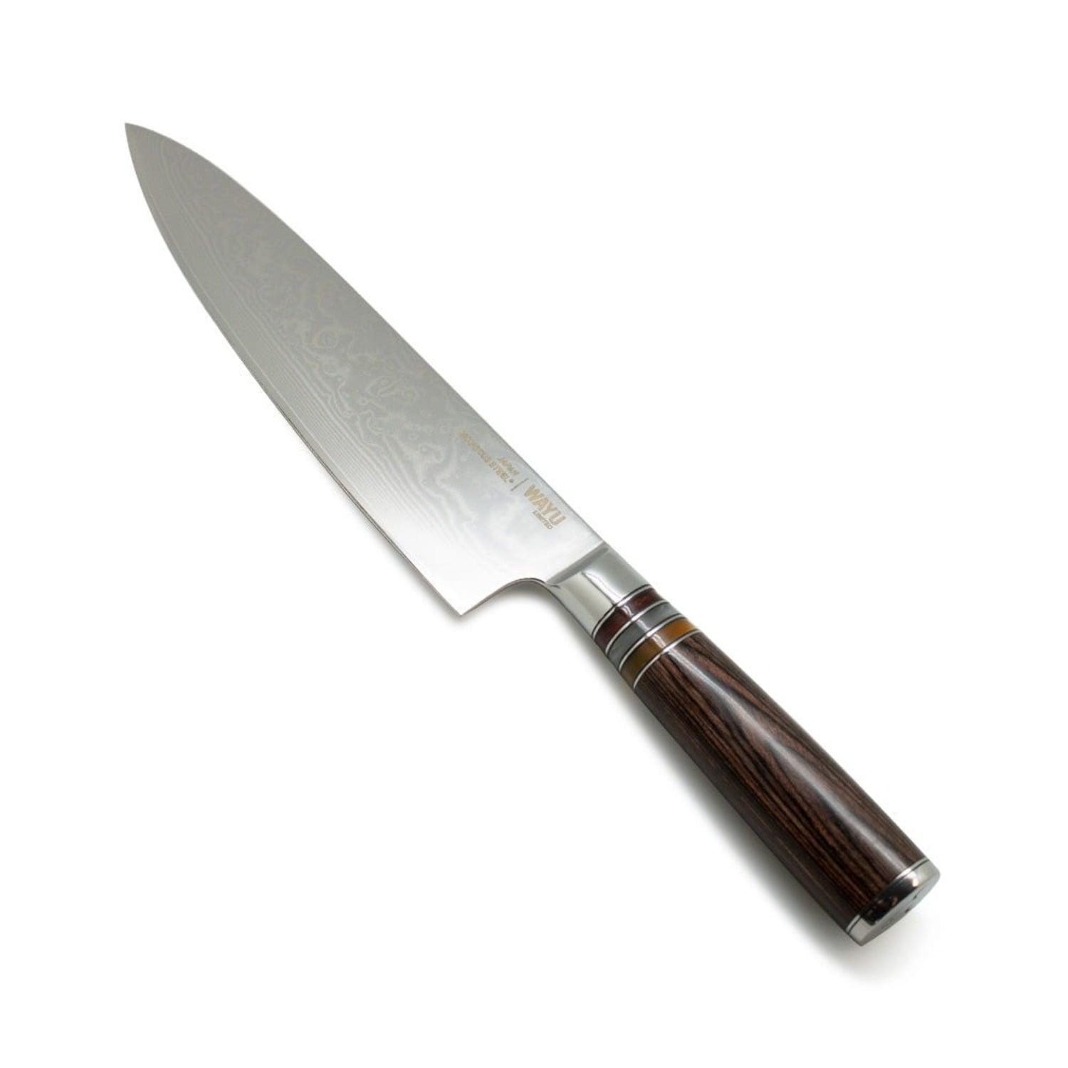 CUCHILLO DAMASCUS BROWN PAKKA WAYU LIMITED - 2