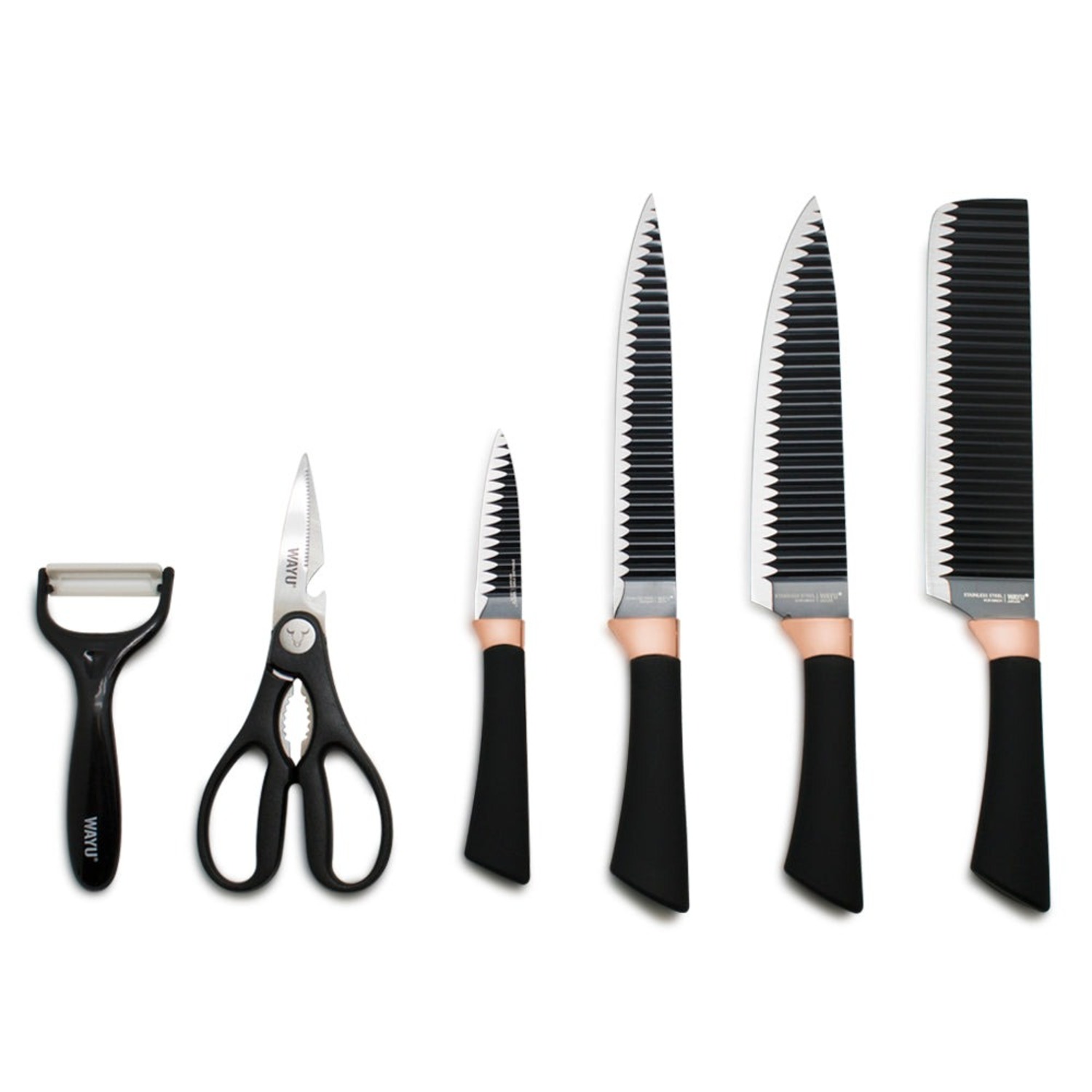 SET CUCHILLOS ROLLING WAYU - 2