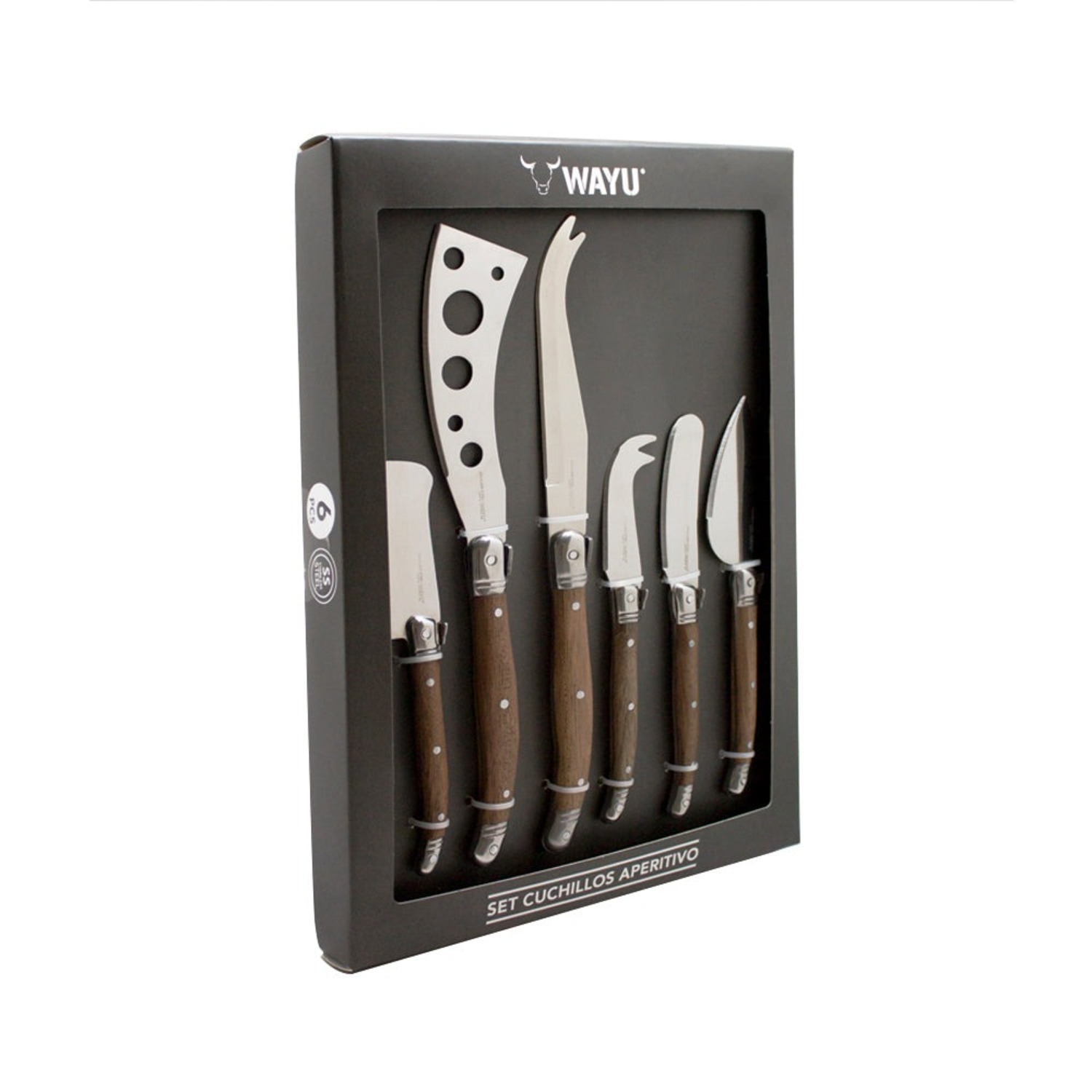 SET CUCHILLOS APERITIVOS WAYU - 1