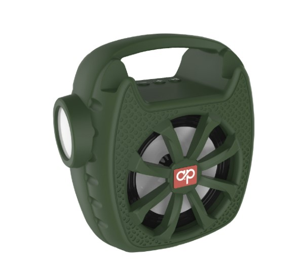 RADIO LINTERNA RECARGABLE FM USB SD. GREEN AUDIO PRO AP02068 - 1