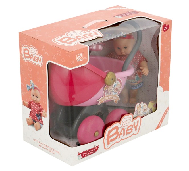 MUÑECA MAPPY 30 CM CON COCHECITO - 3