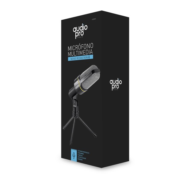MICROFONO AUDIO PRO CONDENSADOR HOME STUDIO AUDIOPRO AP02032 - 3