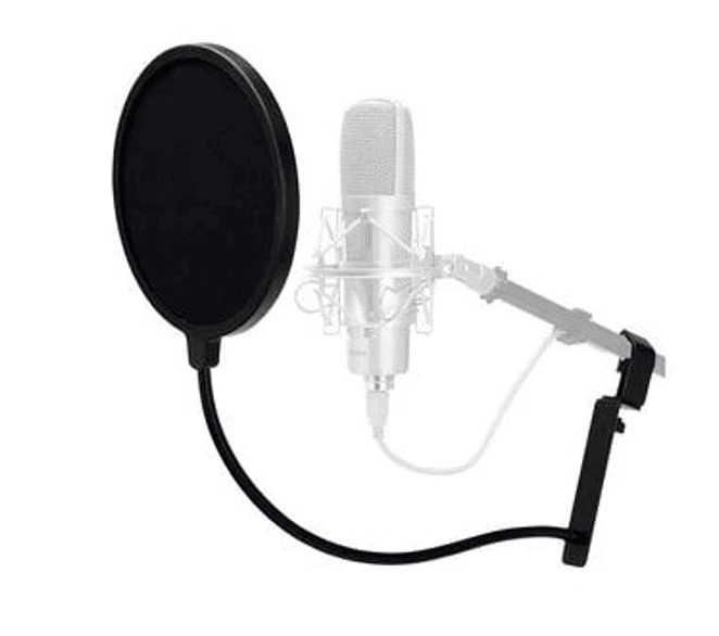 FILTRO ANTI POP AUDIO PRO PARA MICROFONOS DE GRABACION AUDIOPRO - 2