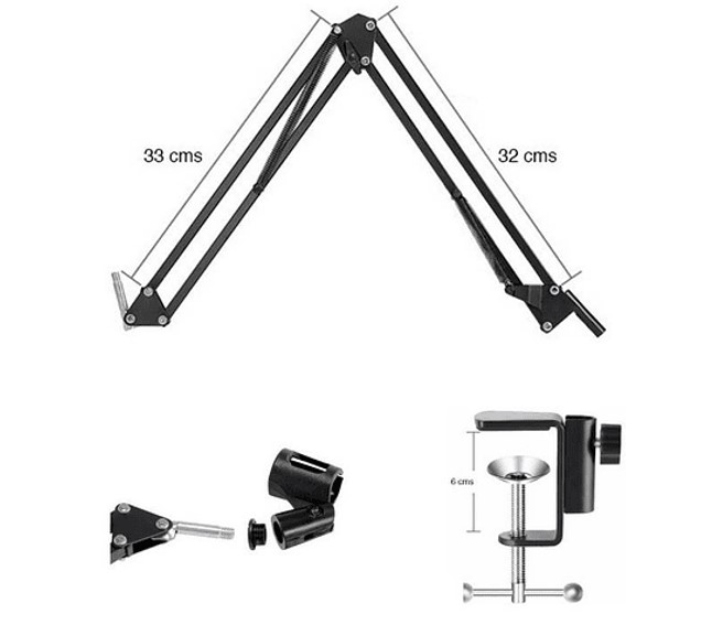 ATRIL AUDIO PRO PARA MICROFONO DE GRABACION AUDIOPRO - 4