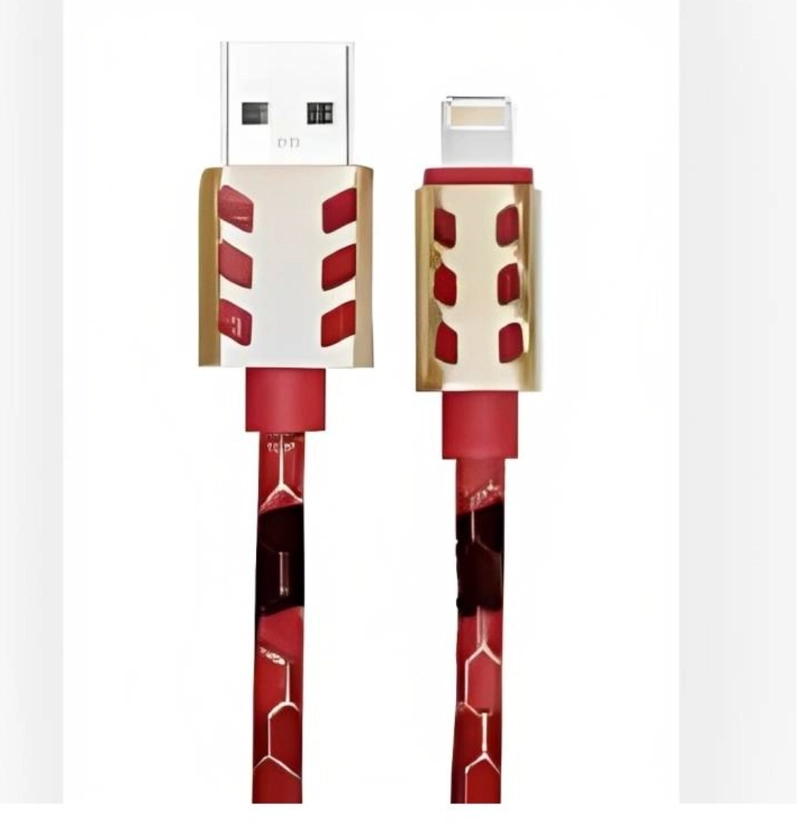 OEM CABLE USB COMPATIBLE IPHONE 5 / 6 RED