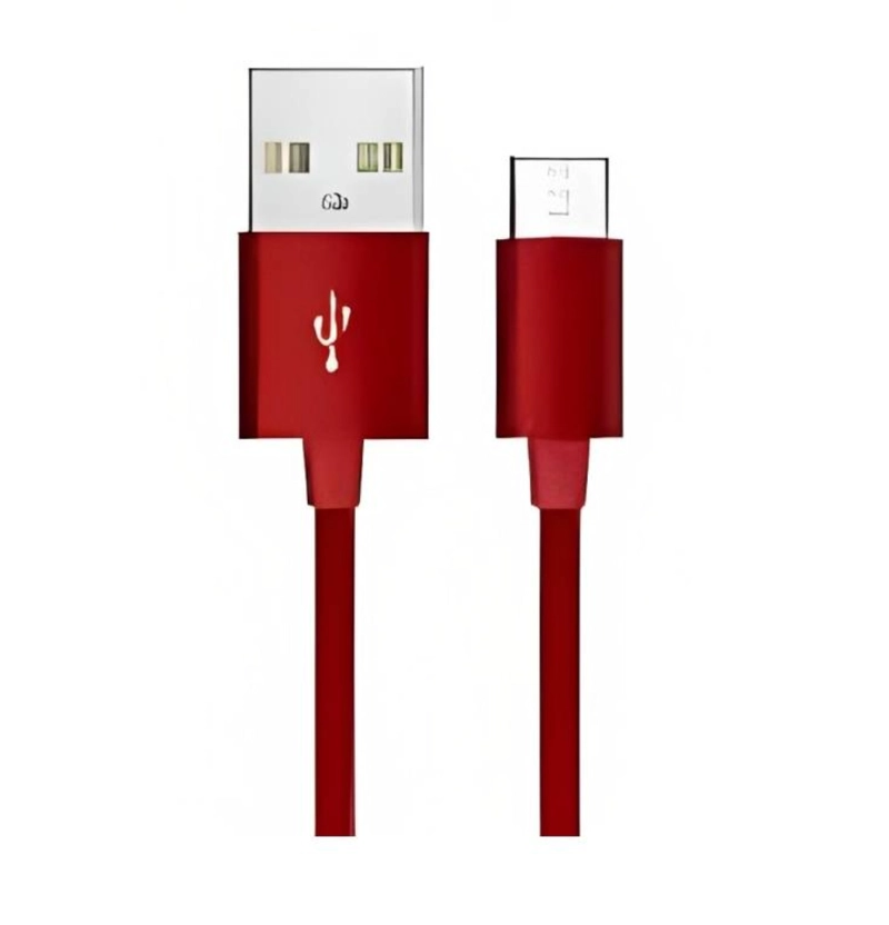 CABLE USB A MICRO USB 20 RED - 1