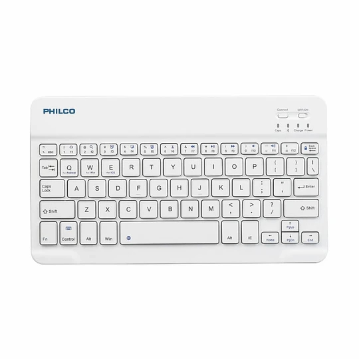 MINI TECLADO PHILCO BLUETOOTH 7 PULGADAS - 1