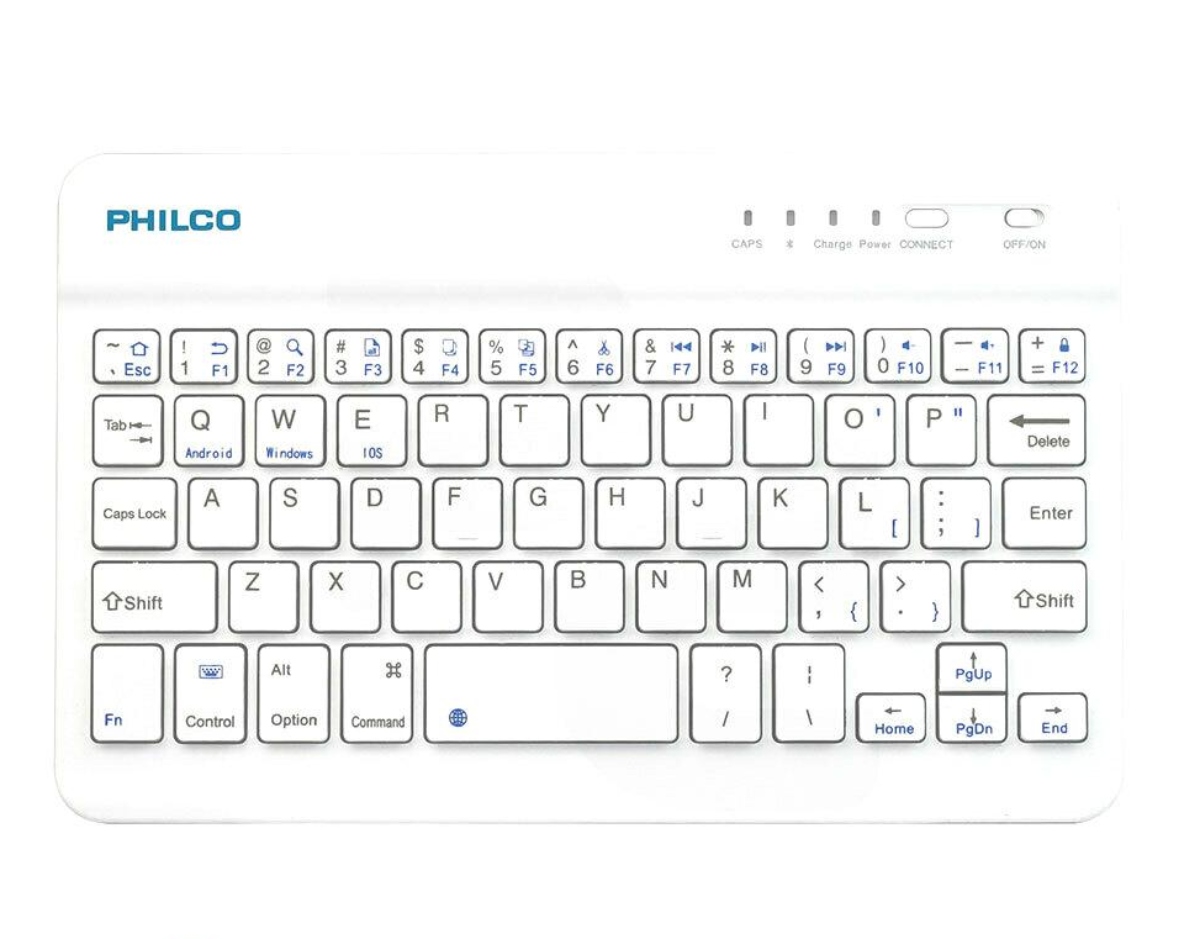 MINI TECLADO PHILCO BLUETOOTH 10 PULGADAS - 1