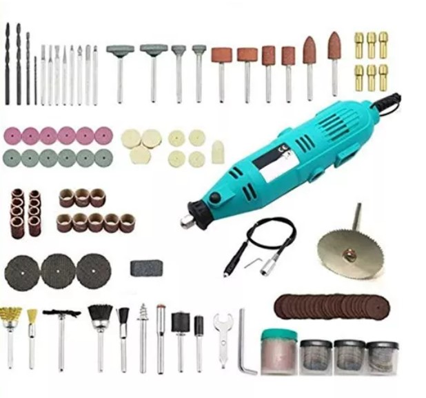MINI TALADRO OEM MICRO MAQUINA PULIDO TIPO DREMEL FRESAS GRABADO PATENTE - 3