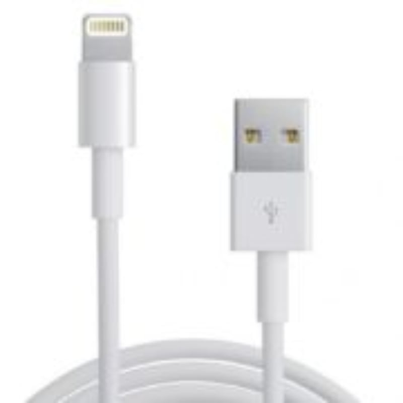 CABLE PARA CELULAR DE USB A LIGHTNING PREMIUM. WHITE 1 MT - BOX - 2