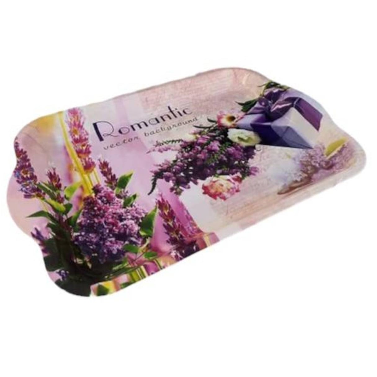 BANDEJA OEM FIESTAS DECORATIVA RECTANGULAR 23 X 31.5 CM - 1