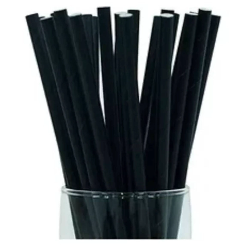 BOMBILLA OEM PAPEL ECOLÓGICO 25 UNIDADES NEGRO - 1
