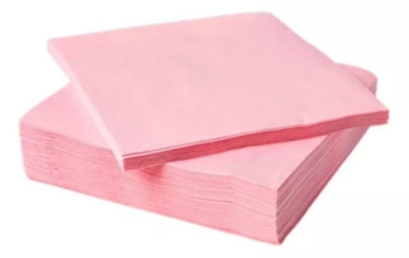 SERVILLETA OEM S PAPEL UNICOLOR X 20 UNIDADES ROSADO - 1