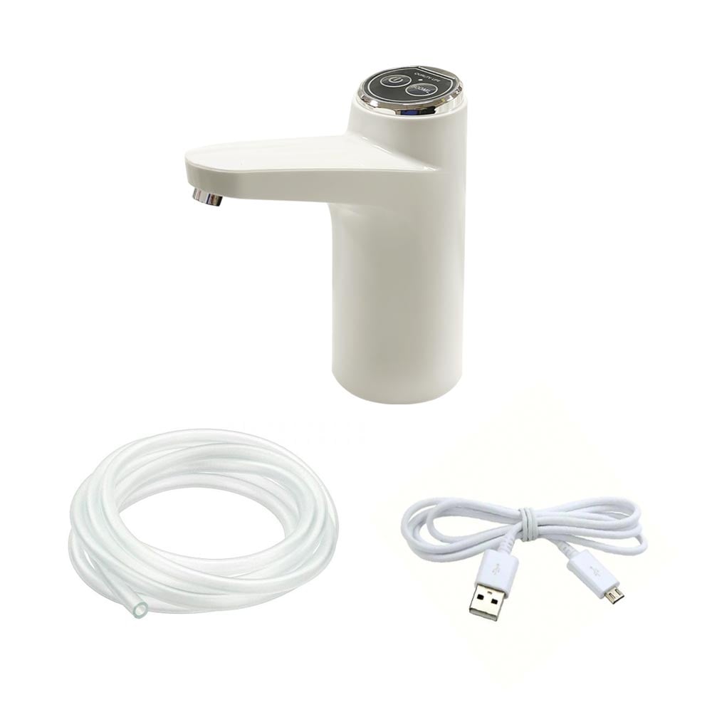 BOMBA DISPENSADOR AGUA USB PREMIUM TOUCH INALAMBRICA - EN COLOR BLANCO - 2