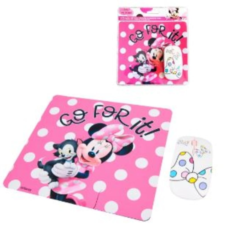 KIT 76410-NOC MOUSE INALAMBRICO Y MOUSE PAD MINNIE 1 - 1
