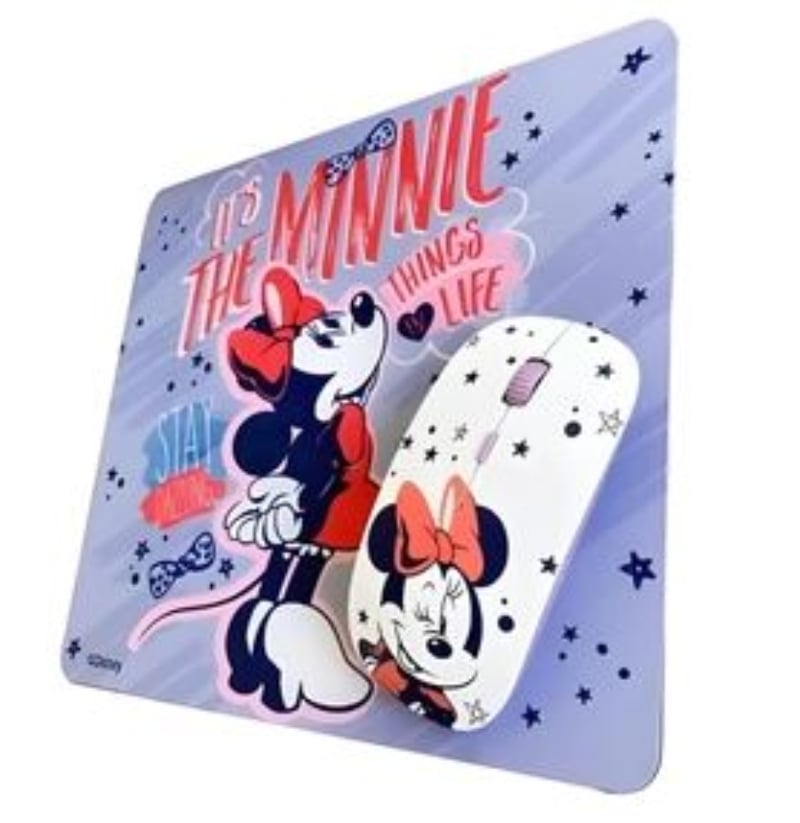 KIT 76410N-NOC MOUSE INALAMBRICO Y MOUSE PAD MINNIE 1 - 1