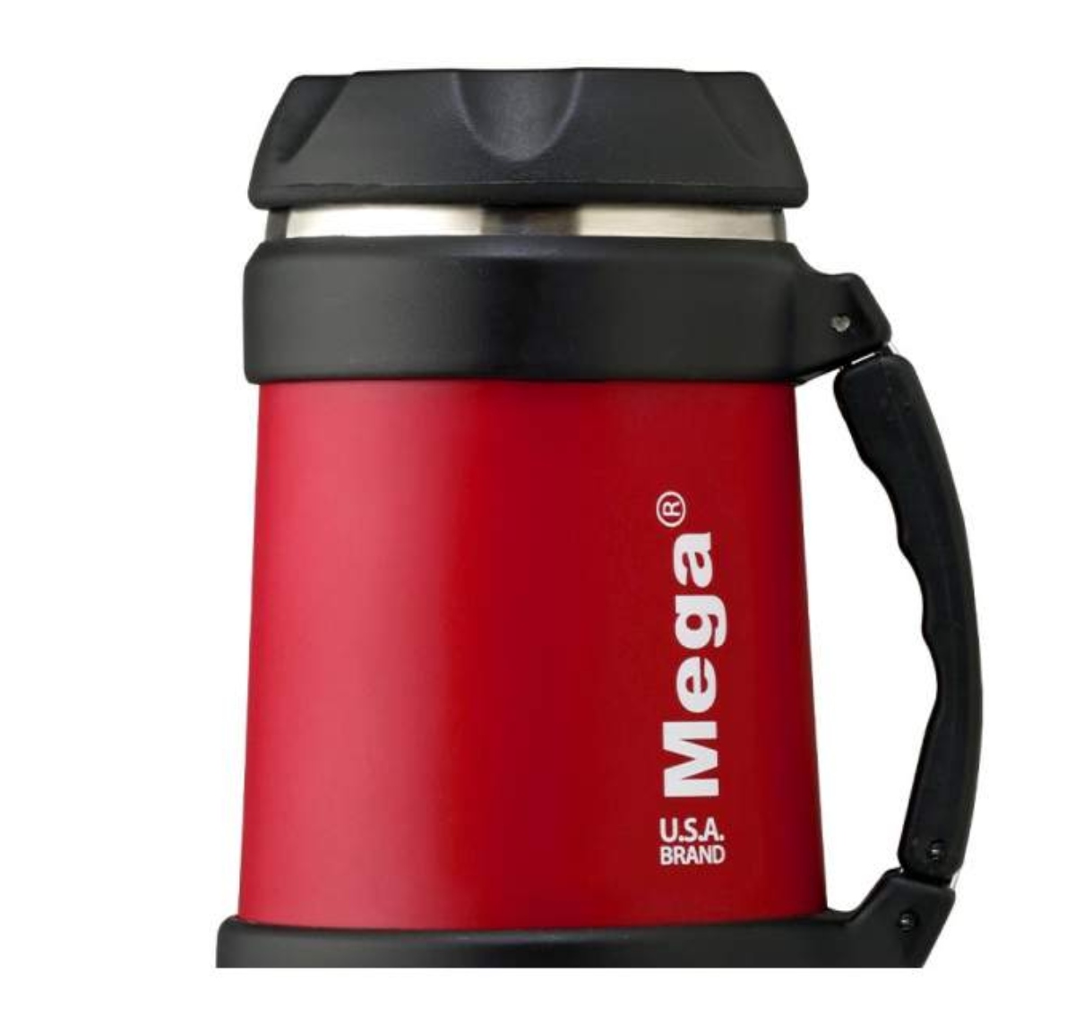 TERMO 0,5 LITROS ROJO POWER STEEL - 1