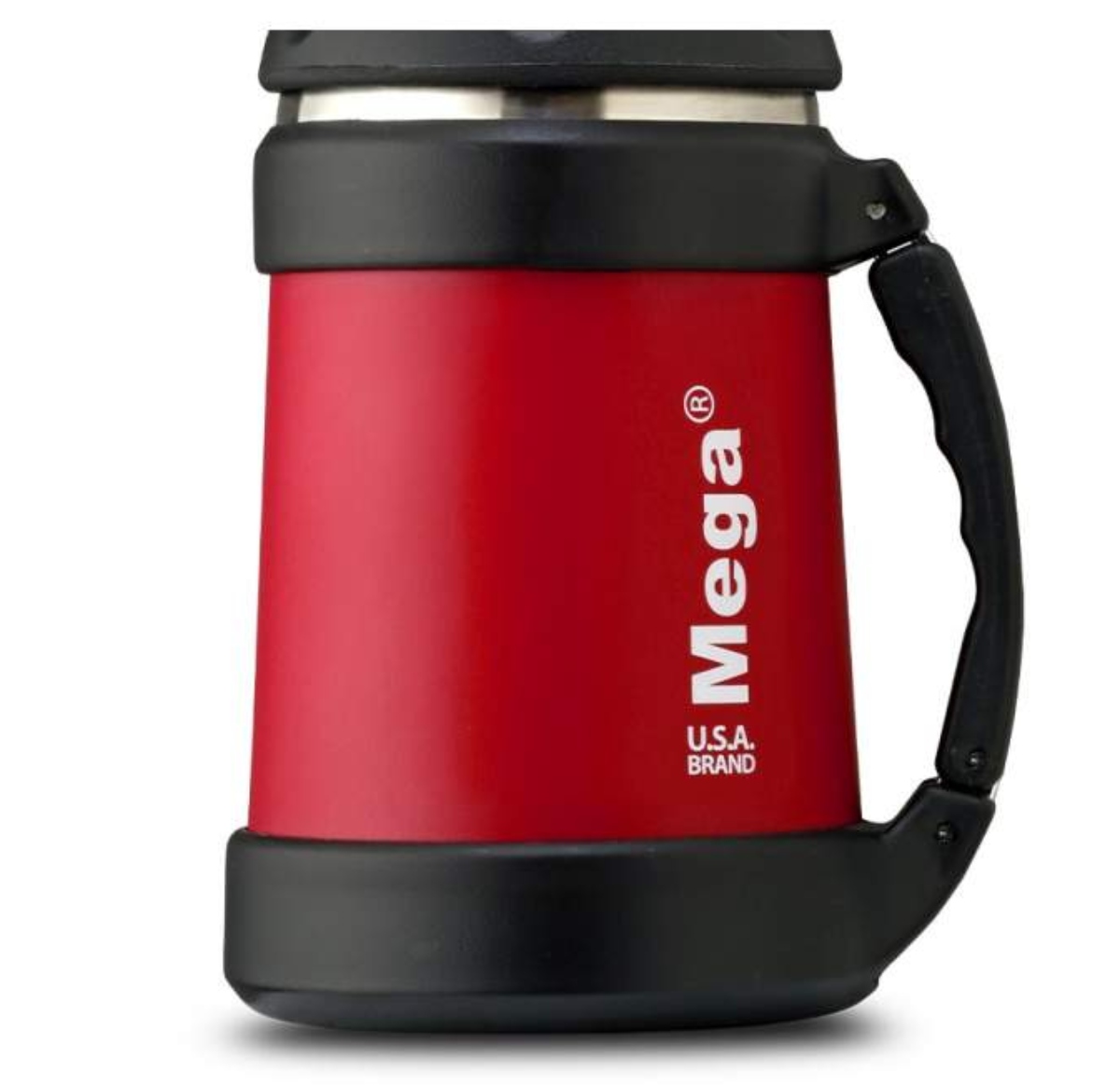 TERMO 0,5 LITROS ROJO POWER STEEL - 2