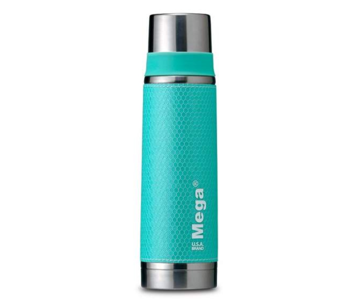 TERMO 0,47 LITROS DE ACERO INOXIDABLE MENTA MEGASLIM - 1