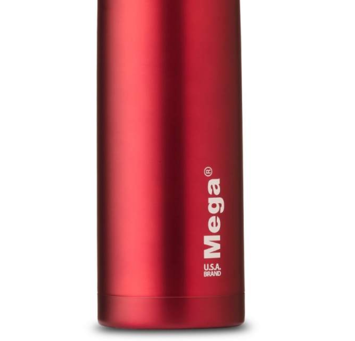 TERMO 1 LITRO DE ACERO INOXIDABLE ROJO MEGASLIM - 3