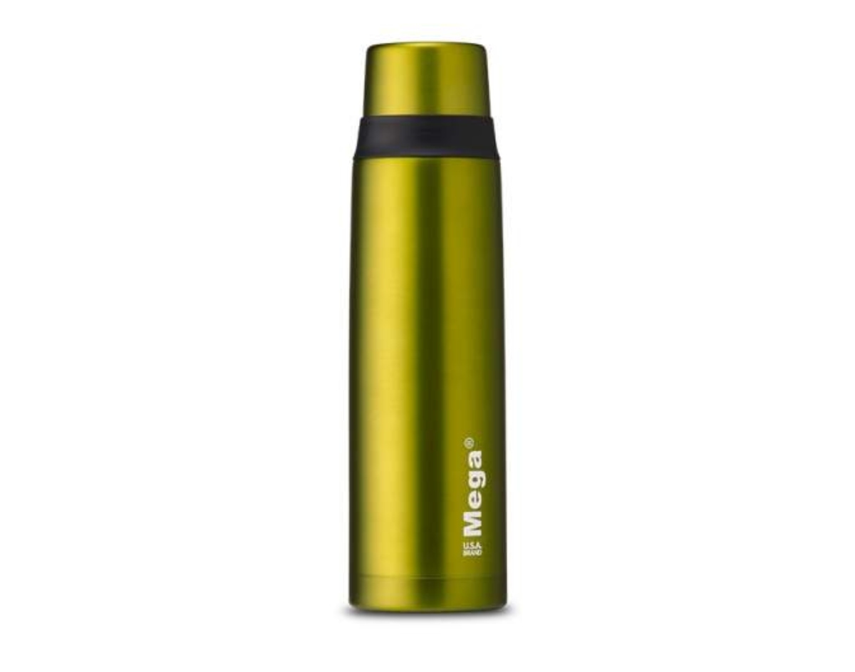 TERMO 470 CC DE ACERO INOXIDABLE PISTACHO MEGASLIM - 1