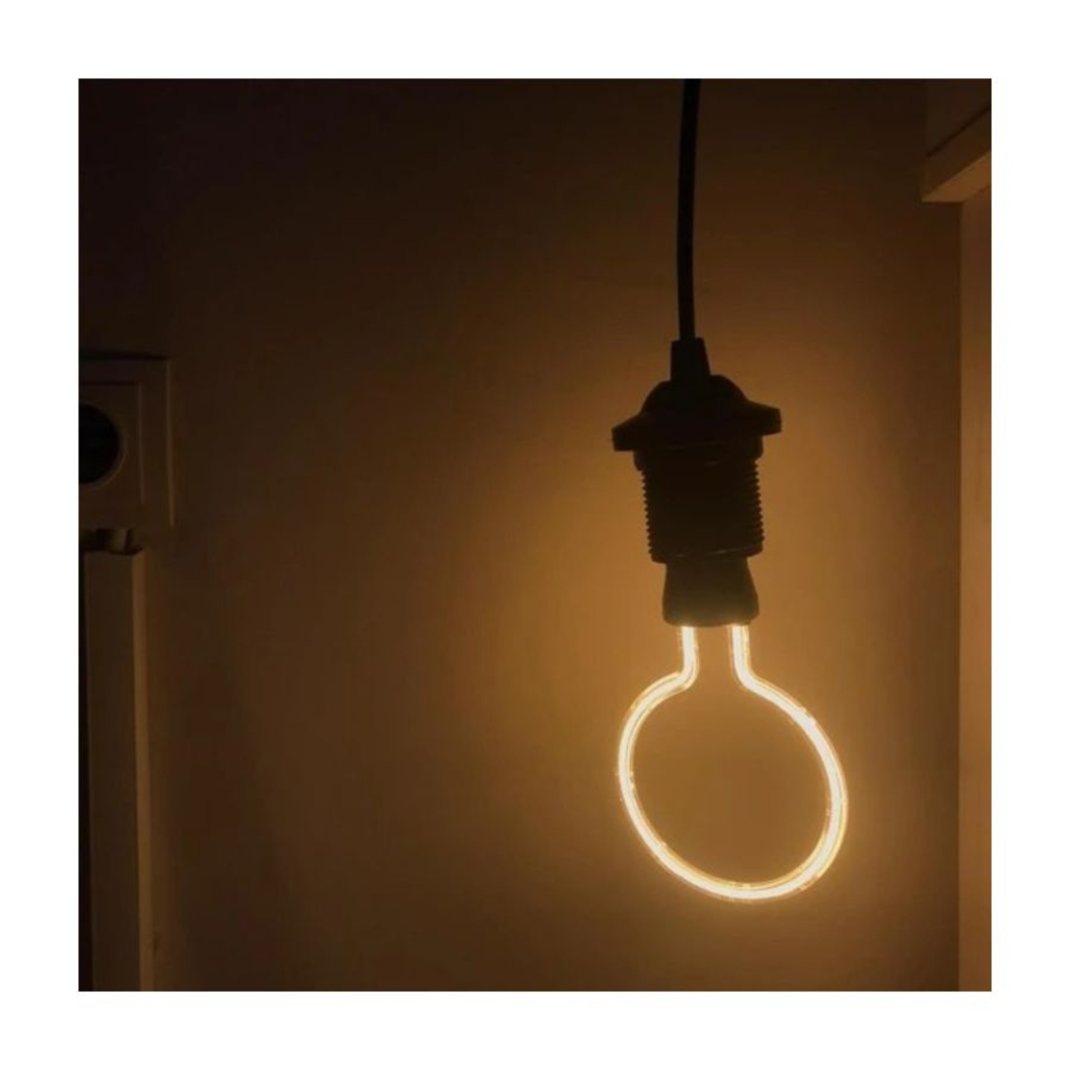 AMPOLLETA LED FIGURAS VINTAGE LAMPARA DECORACION CIRCULO - 3
