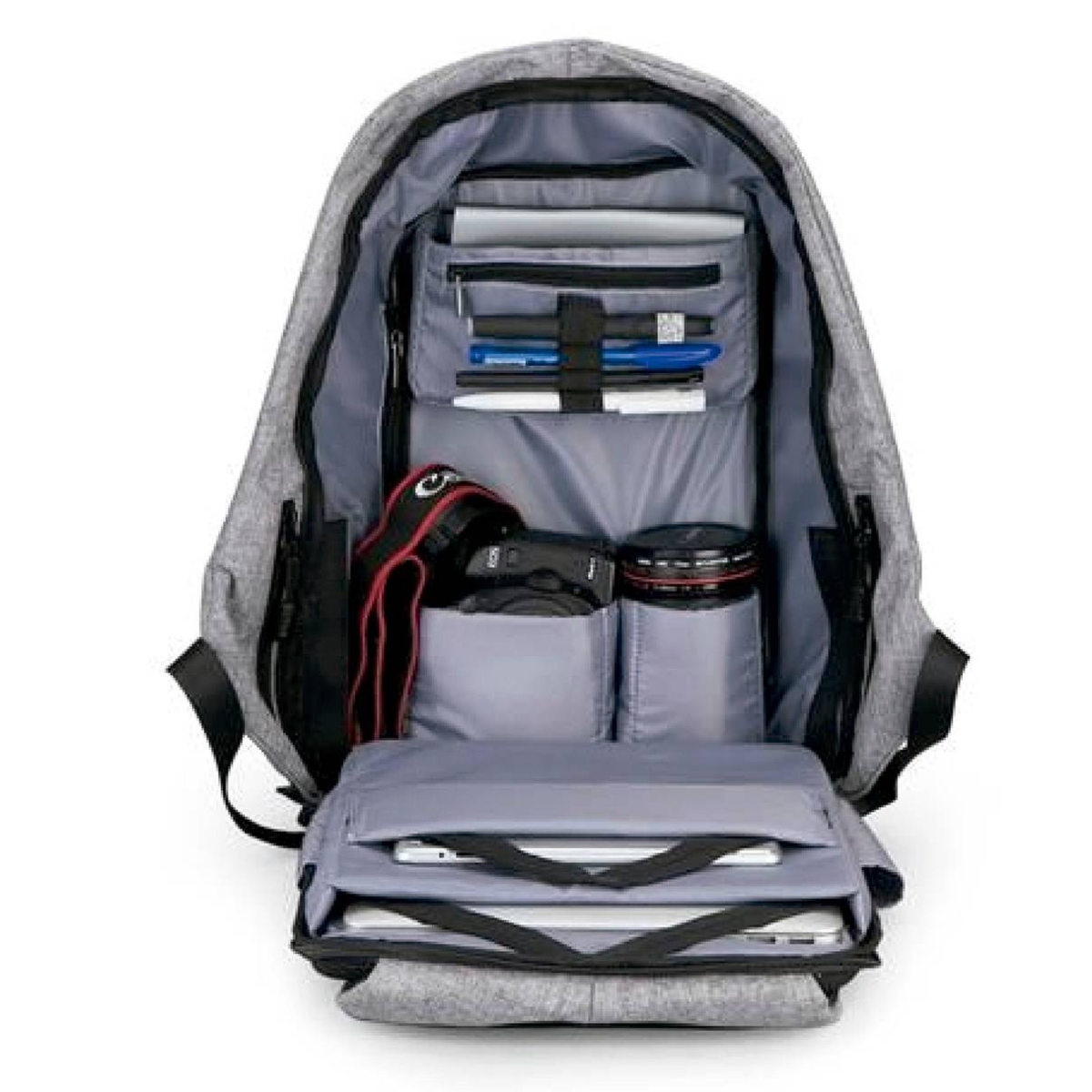 MOCHILA NOTEBOOK ANTIRROBO  BLUE - 3