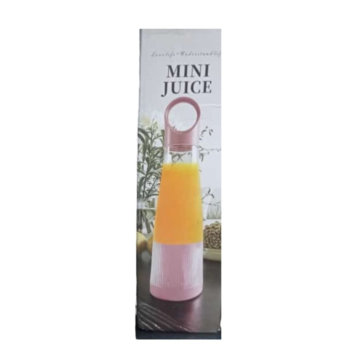 OEM MINI JUGUERA BATIDORA TAMAÑO COMPACTO Y PORTÁTIL ROSADO