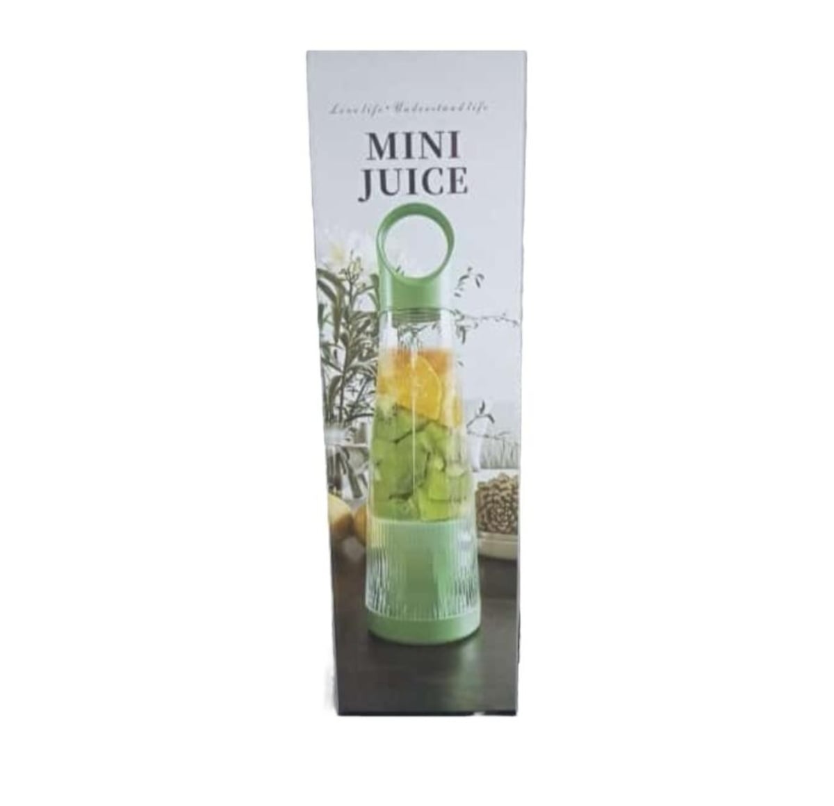 OEM MINI JUGUERA BATIDORA TAMAÑO COMPACTO Y PORTÁTIL VERDE