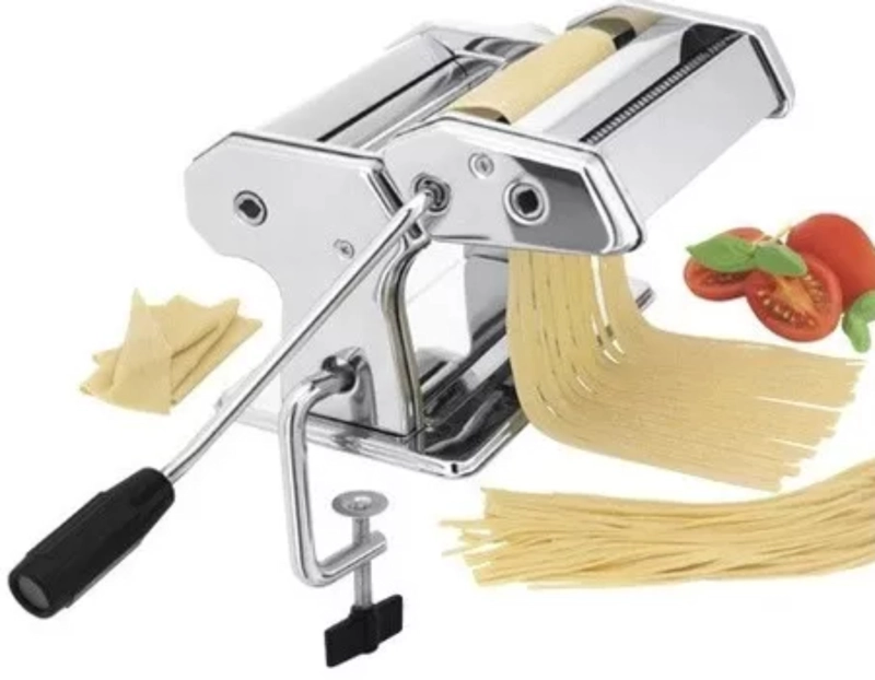 MÁQUINA PARA HACER PASTA 3 EN 1 ACERO INOXIDABLE - 1