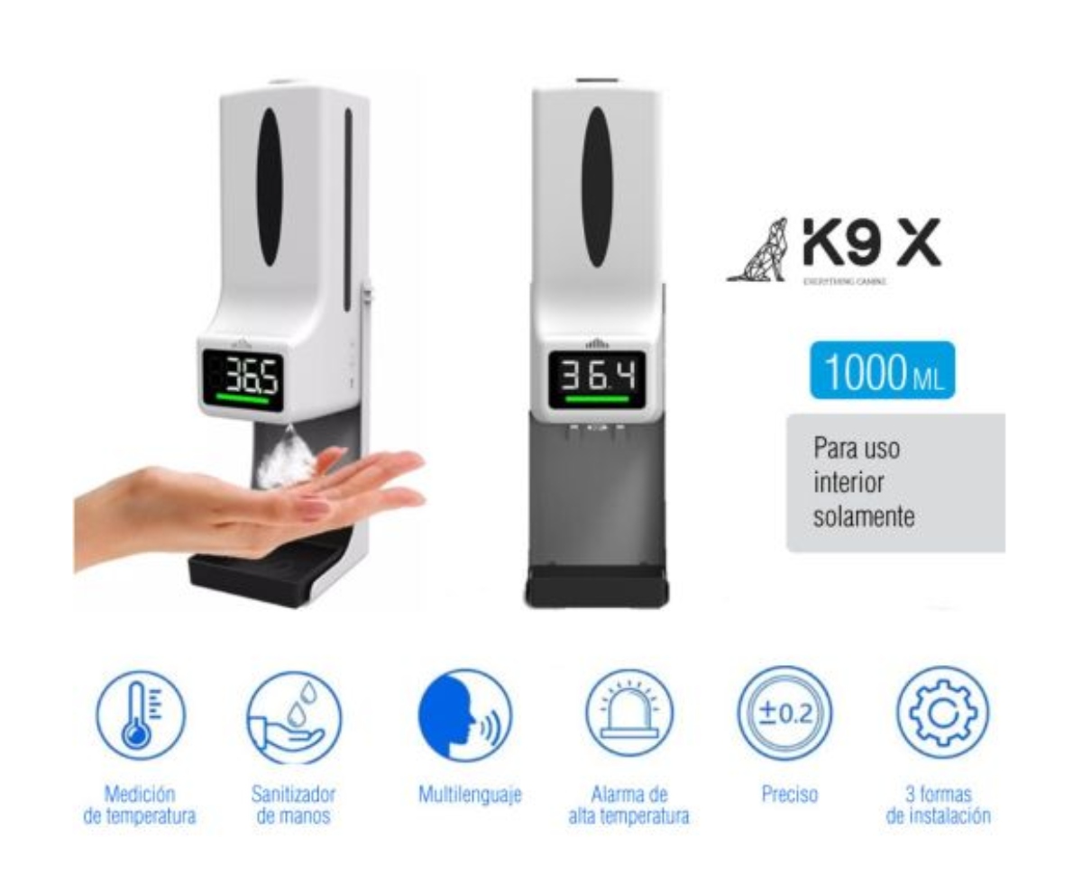 DISPENSADOR OEM CON SENSOR INTELIGENTE Y TERMÓMETRO K9X - 2