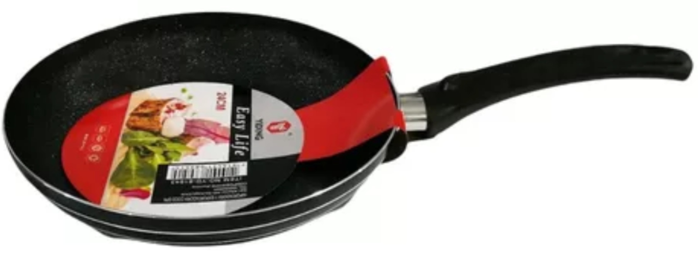 SARTÉN DE 24 CM NEGRO ANTIADHERENTE - 2