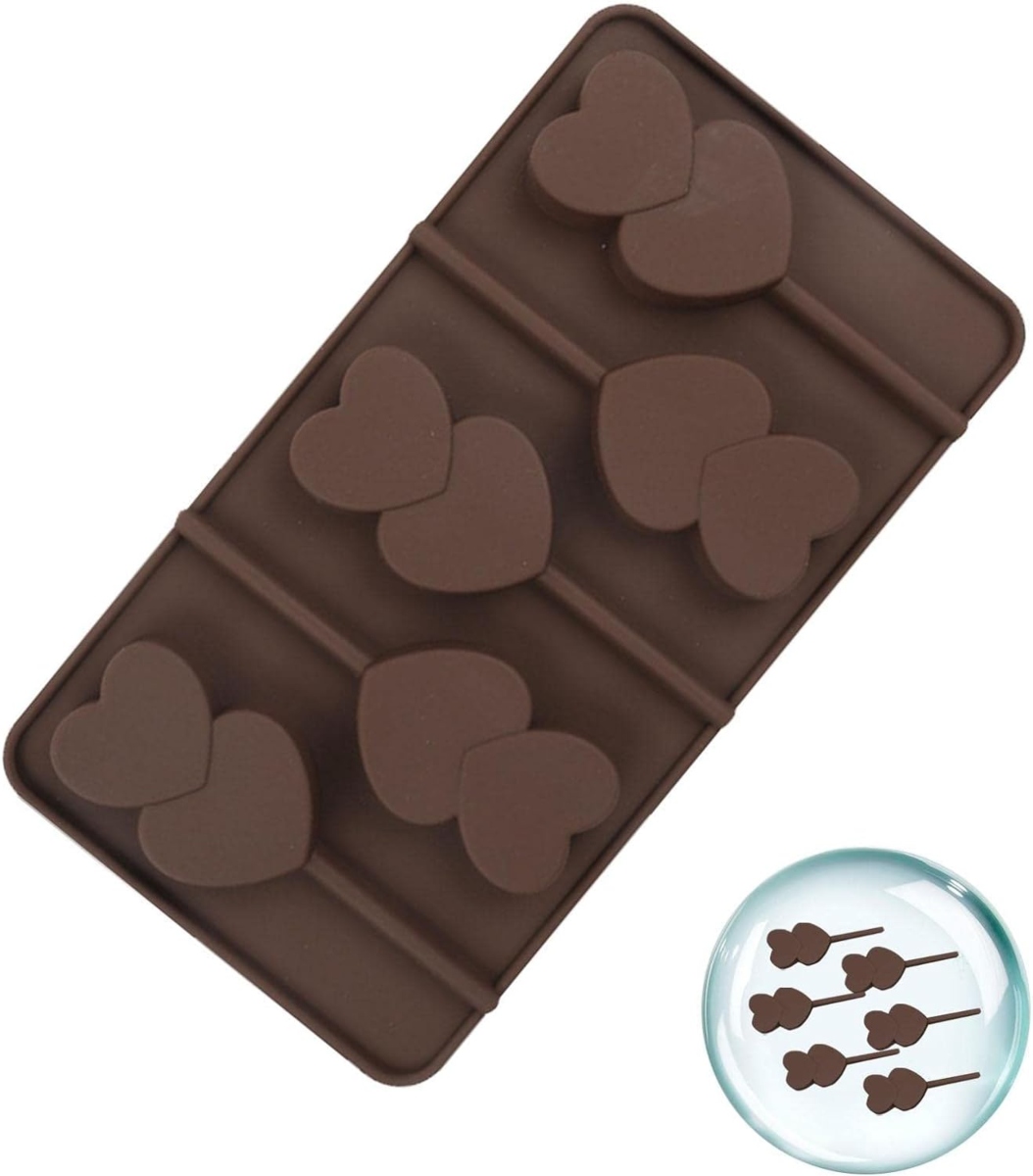 SET 03 MOLDE SILICONA PARA GALLETAS DE CHOCOLATE - 2