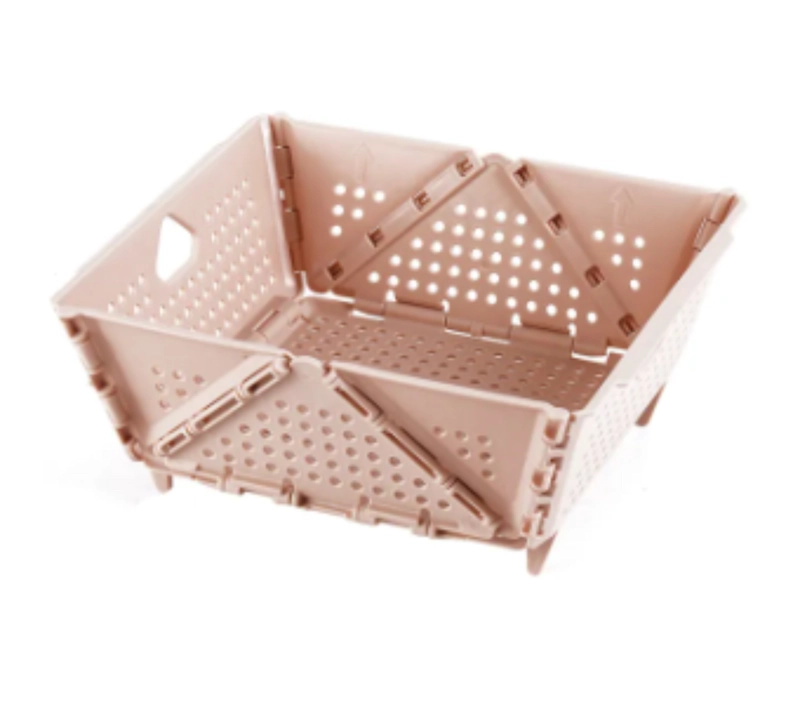 COLADOR CESTA DE ALMACENAMIENTO PLEGABLE PARA FRUTAS Y VERDURAS - 1