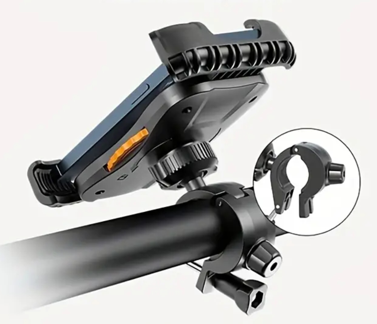 SOPORTE ROTATIVO PARA BICICLETA MOTOCICLETA DE TELÉFONO MÓVIL CZ10 - 2
