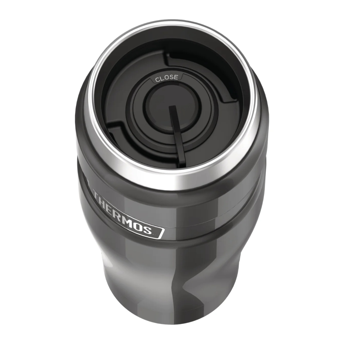 TERMO MUG 470ML KING ACERO INOXIDABLE GRIS - 3