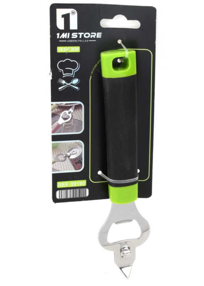 DESTAPADOR ABRE BOTELLAS MANUAL - 1