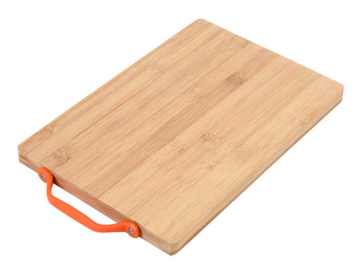 TABLA DE MADERA CON MANGO PARA PICAR CARNE Y VERDURAS - 2